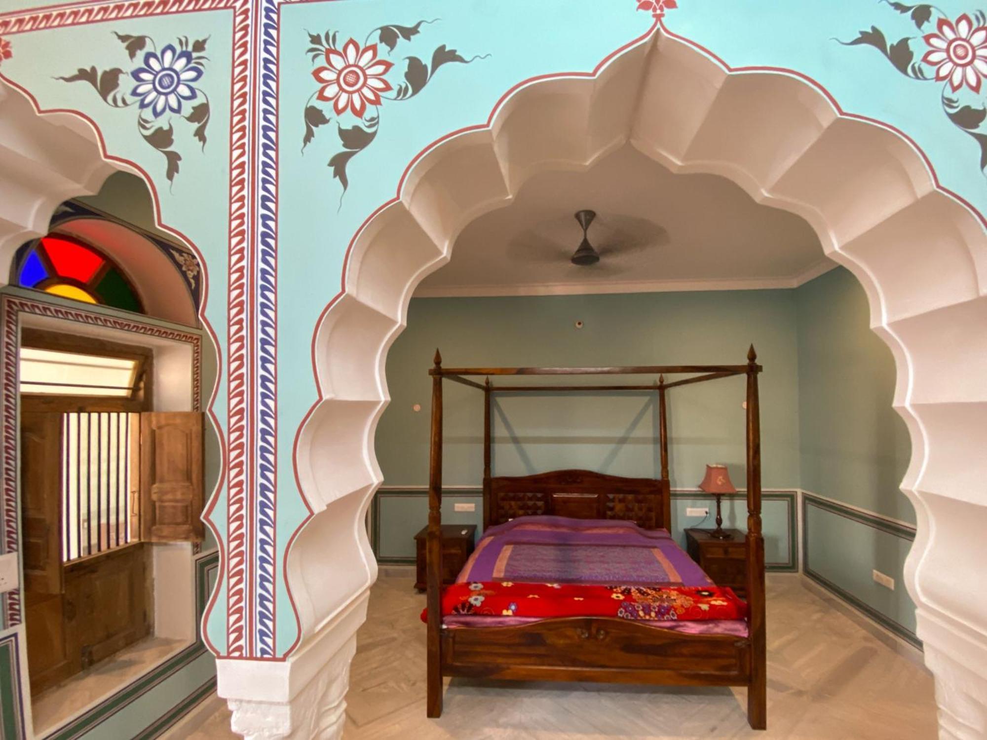 Hotel Mandawa Haveli Exterior photo